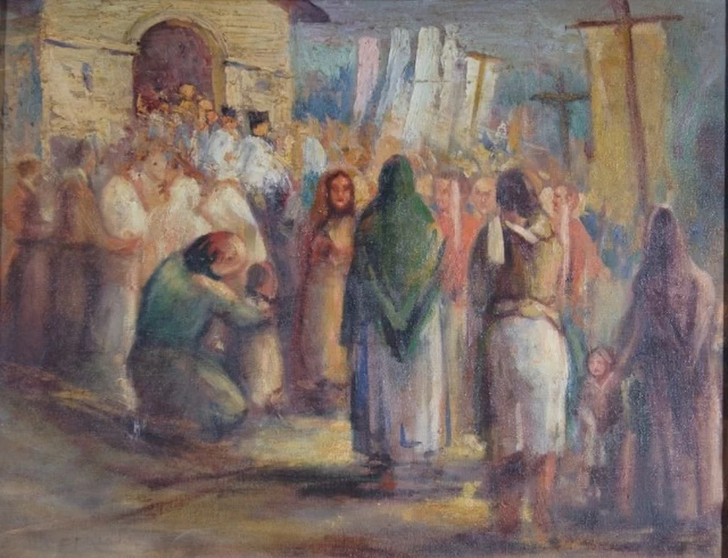 Francesco Paolo Michetti - 140, Processione